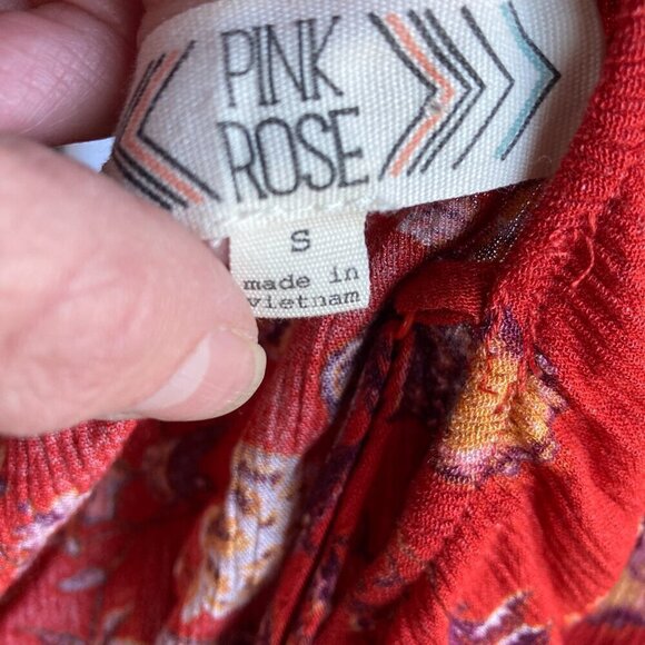 American Eagle Outfitters /Halter Neck/ Sleeveless Dress /Size  S /Boho - Picture 7 of 7